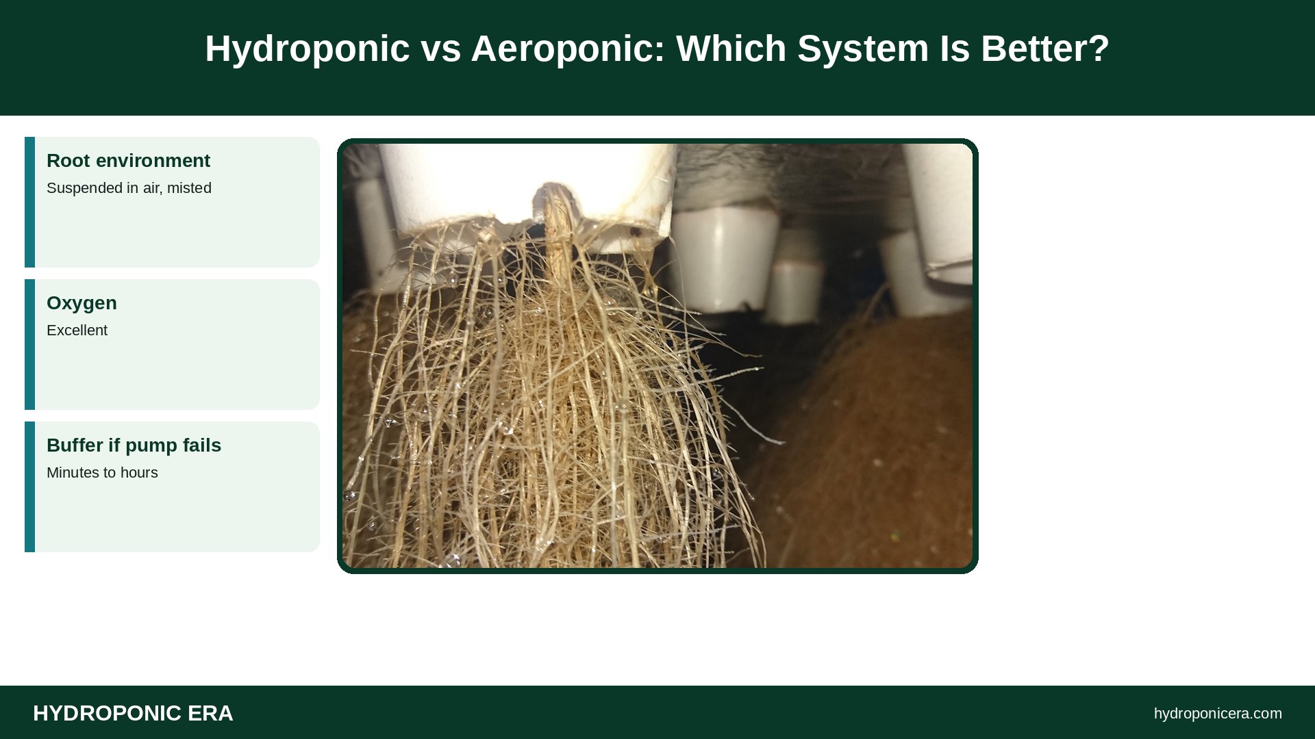 aeroponic — Hydroponic vs Aeroponic: Which System Is Better?