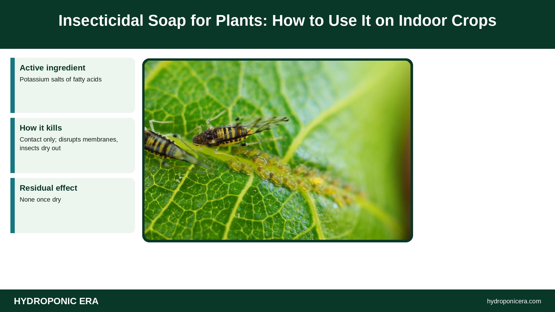 insecticidal soap — Insecticidal Soap for Plants: How to Use It on Indoor Crops
