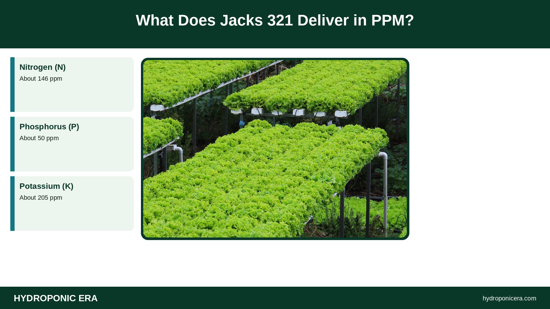jacks 321 — What Does Jacks 321 Deliver in PPM?