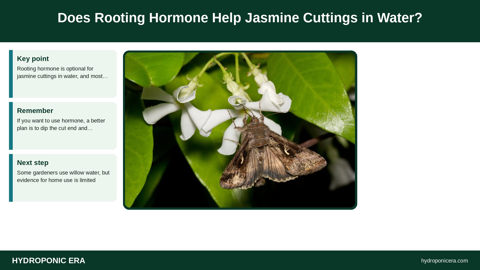 jasmine cuttings in water — Does Rooting Hormone Help Jasmine Cuttings in Water?