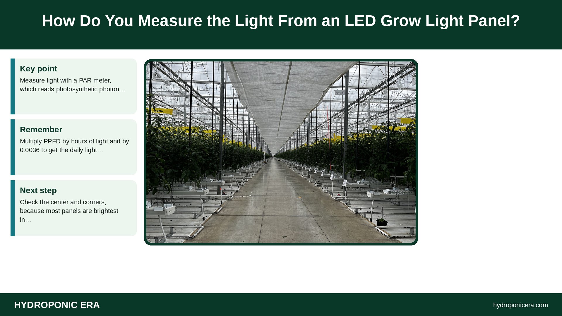 led grow light panel — How Do You Measure the Light From an LED Grow Light Panel?