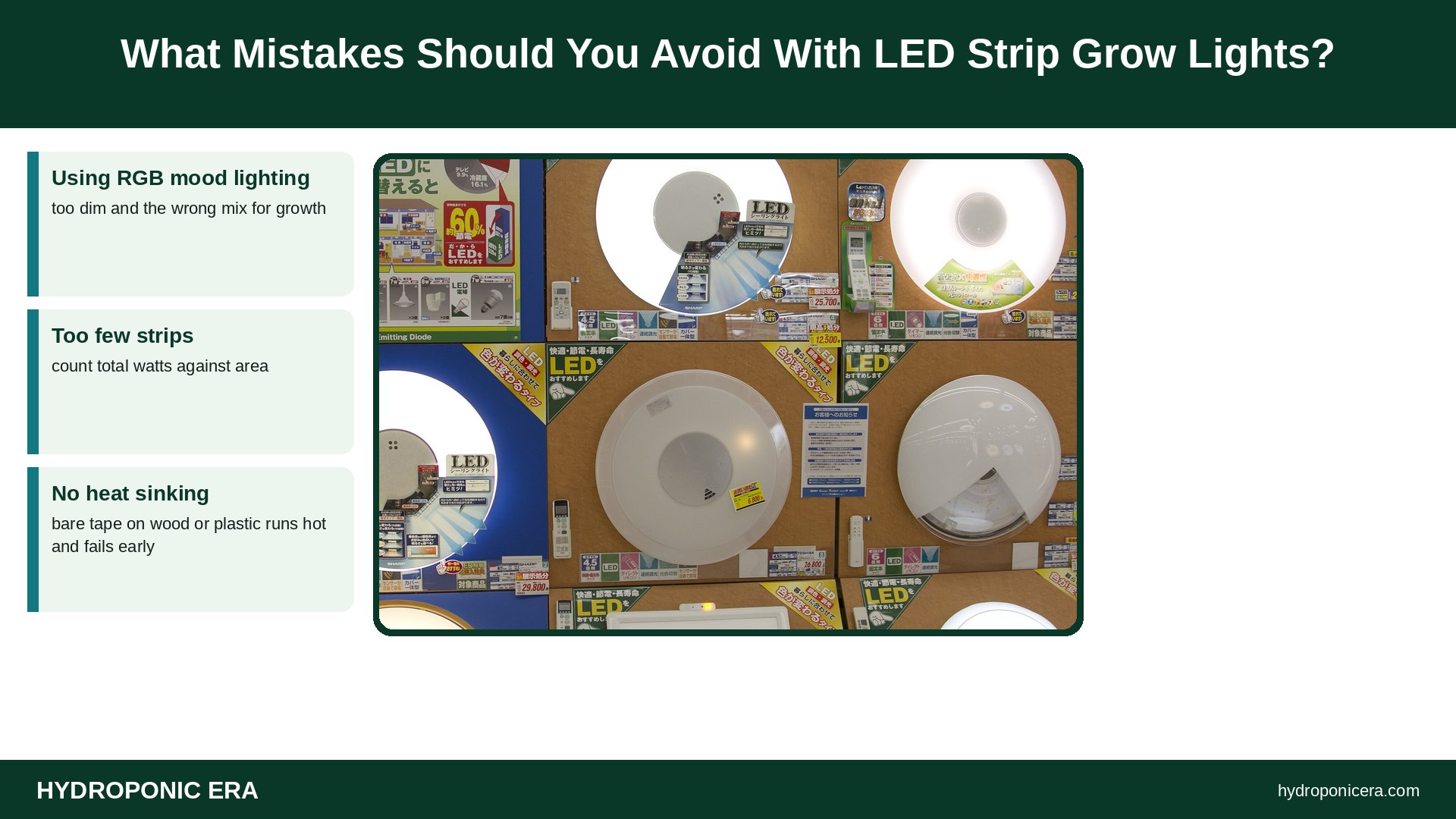 led strip grow lights — What Mistakes Should You Avoid With LED Strip Grow Lights?