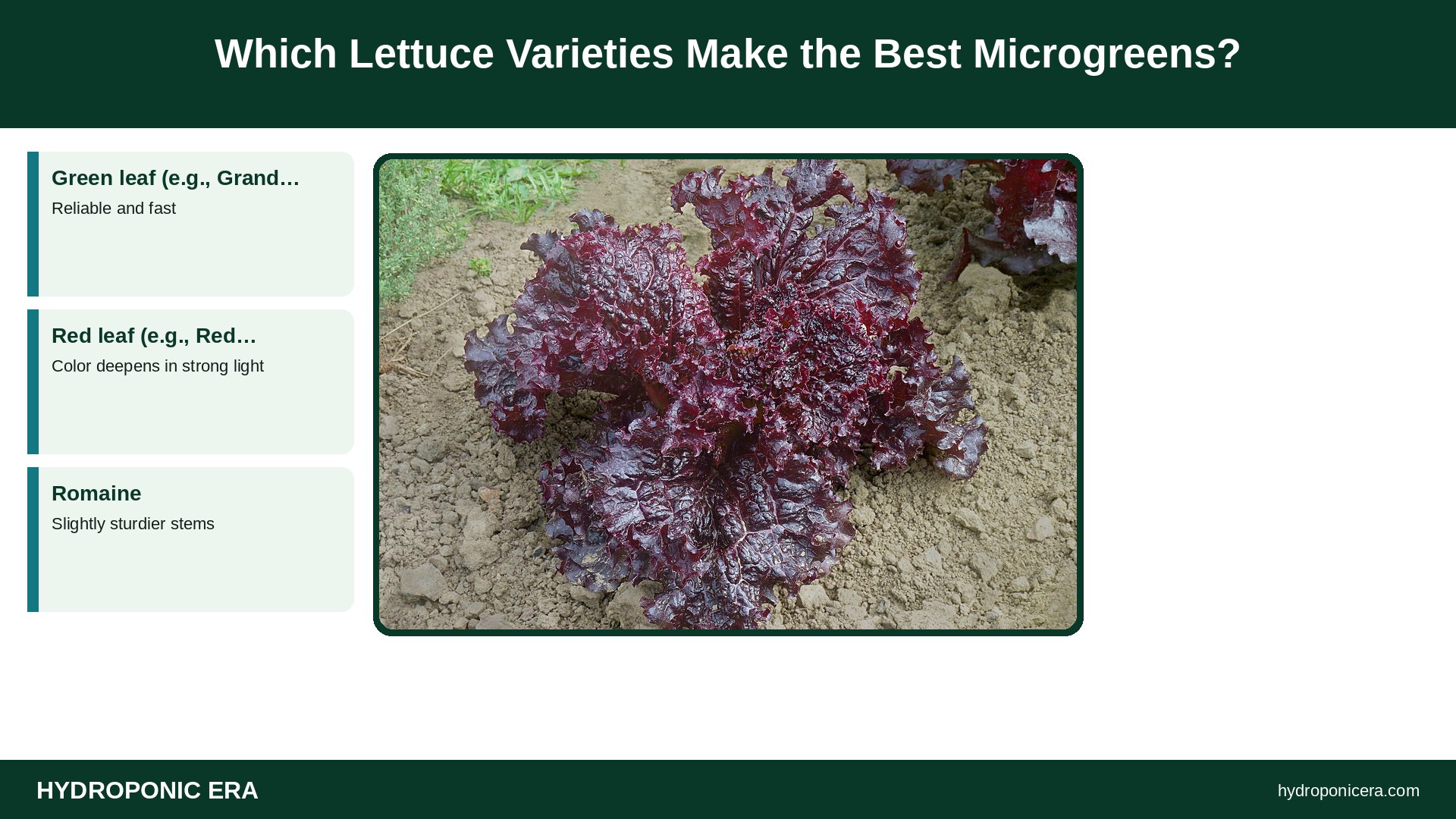 lettuce microgreens — Which Lettuce Varieties Make the Best Microgreens?