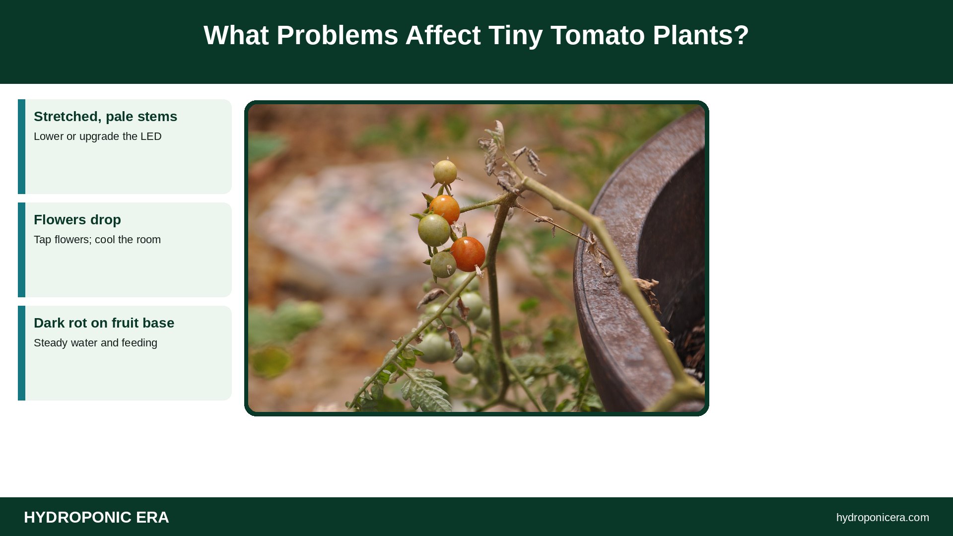 micro dwarf tomatoes — What Problems Affect Tiny Tomato Plants?