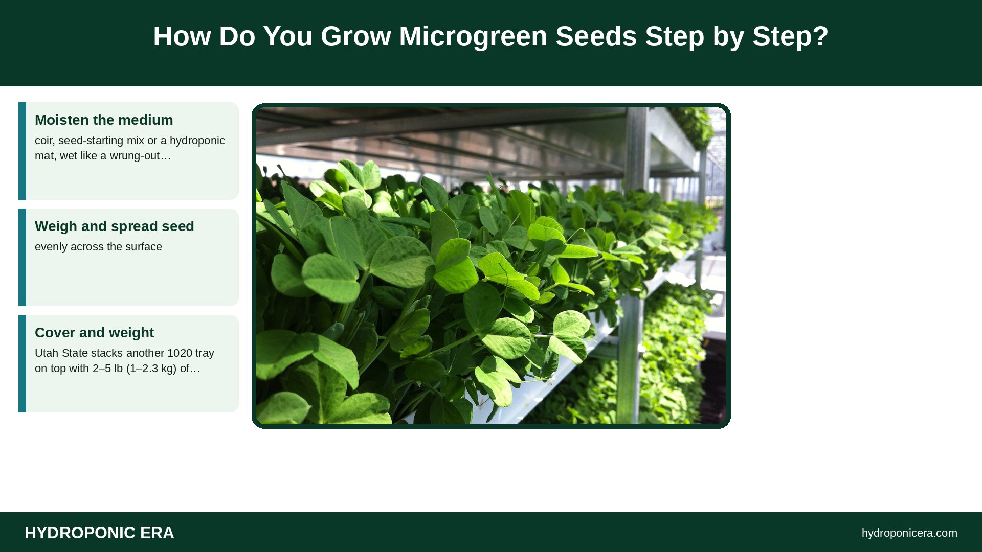 microgreen seeds — How Do You Grow Microgreen Seeds Step by Step?