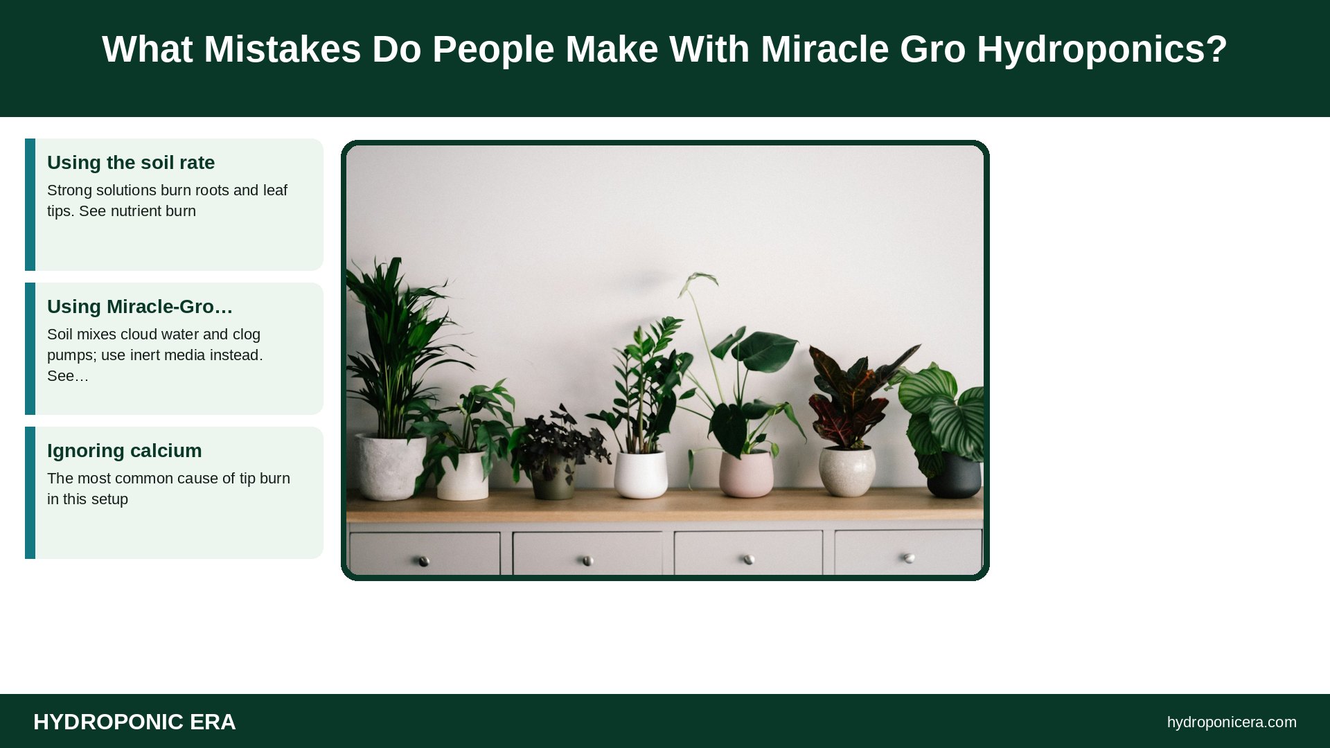 miracle gro hydroponics — What Mistakes Do People Make With Miracle Gro Hydroponics?