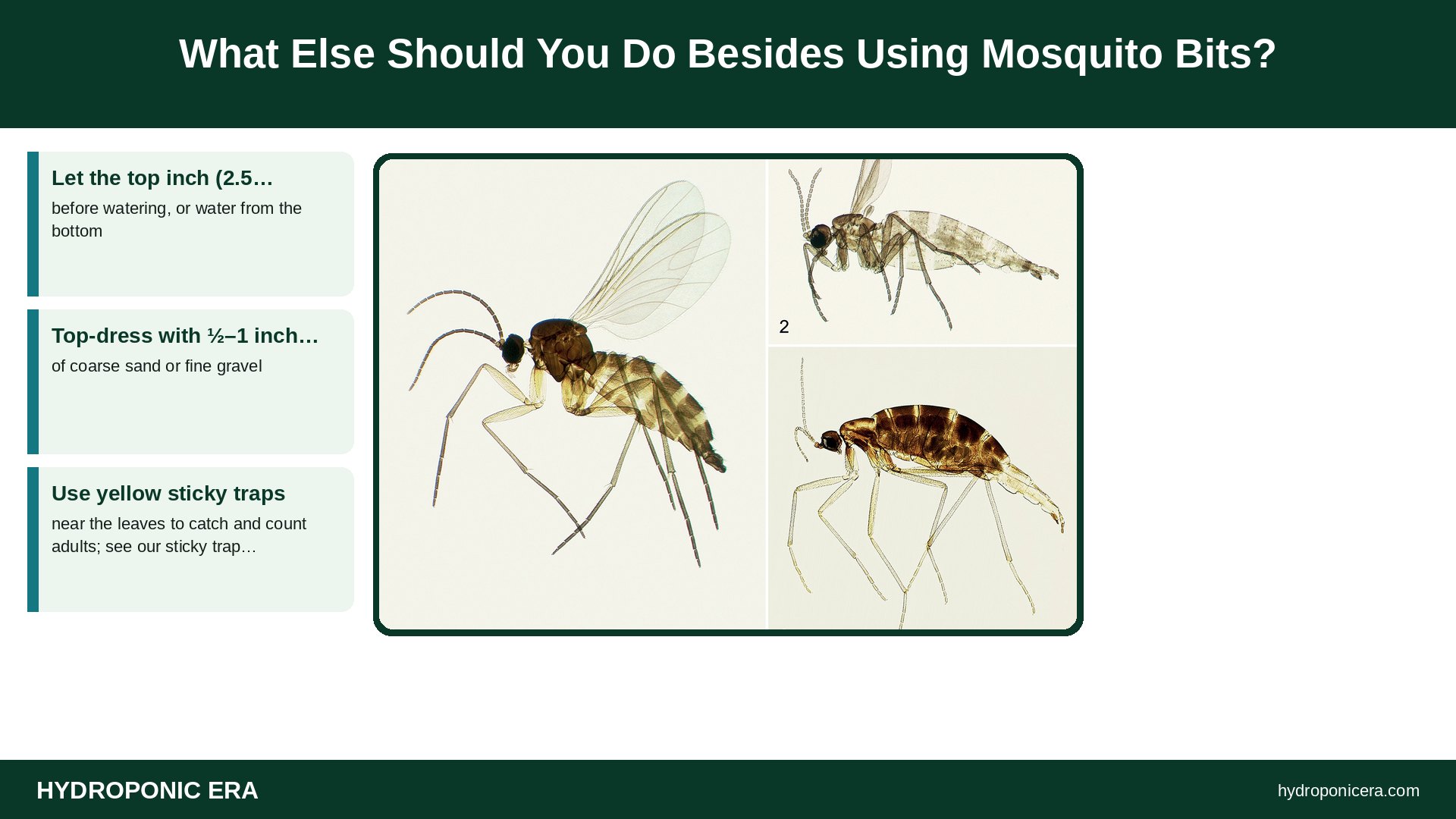 mosquito bits for fungus gnats — What Else Should You Do Besides Using Mosquito Bits?