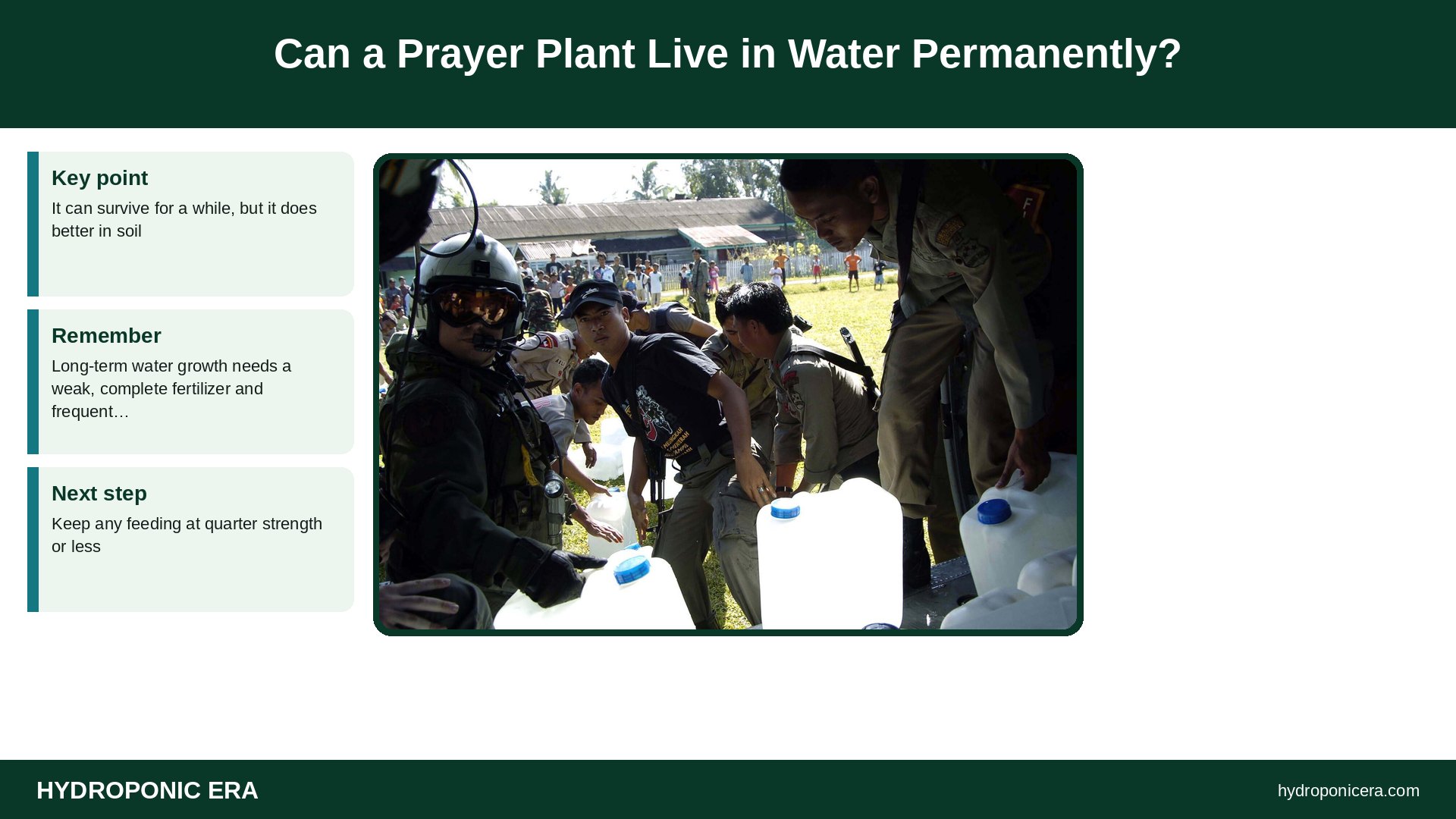 prayer plant in water — Can a Prayer Plant Live in Water Permanently?