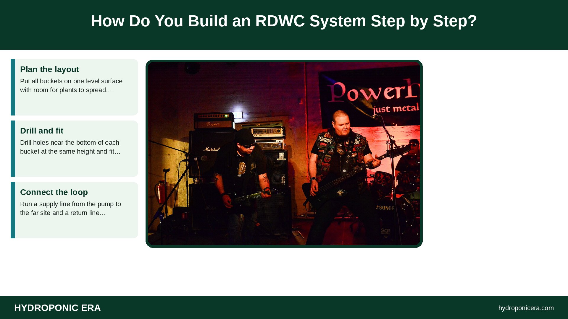 rdwc system — How Do You Build an RDWC System Step by Step?