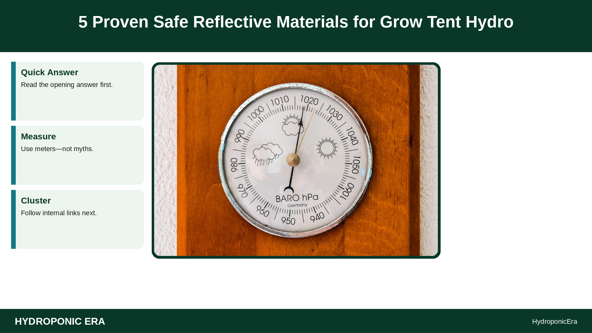 reflective materials grow tent hydroponics — 5 Proven Safe Reflective Materials for Grow Tent Hydro