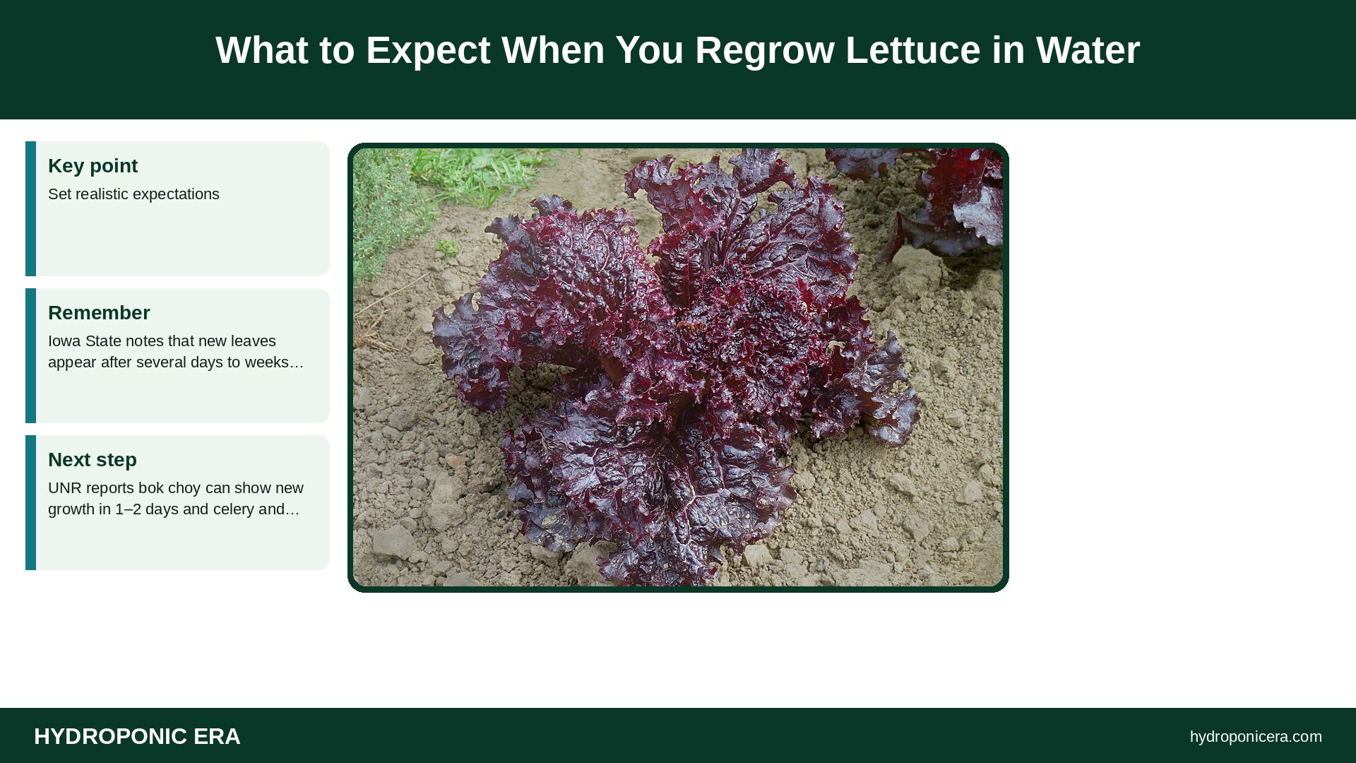 regrow lettuce in water — What to Expect When You Regrow Lettuce in Water
