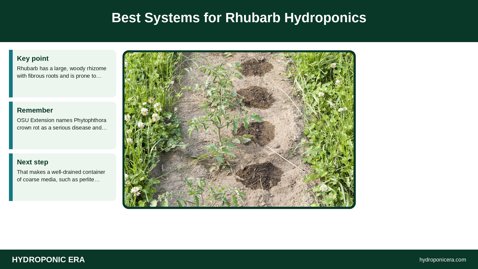 rhubarb hydroponics — Best Systems for Rhubarb Hydroponics
