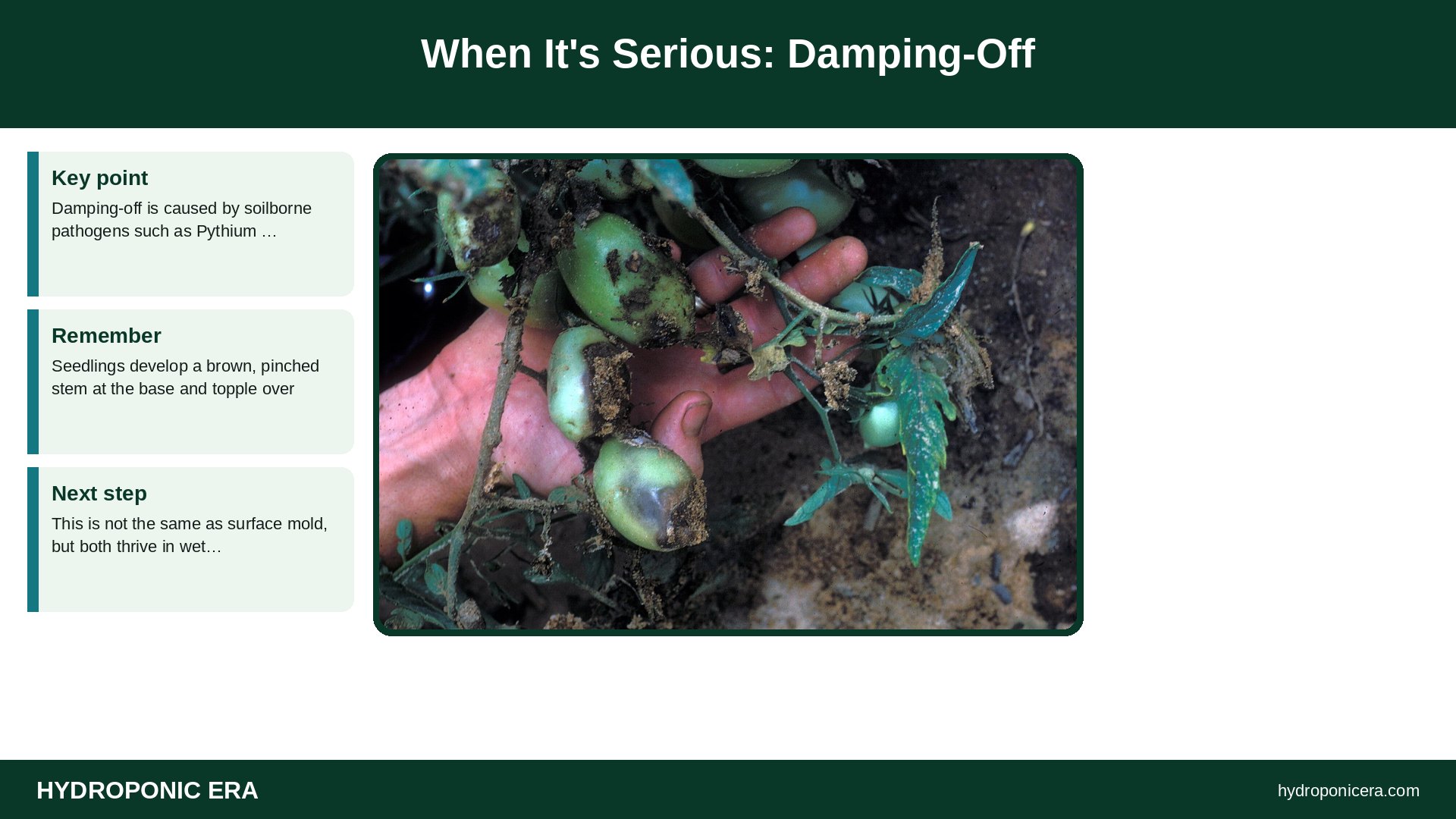 rockwool mold — When It's Serious: Damping-Off
