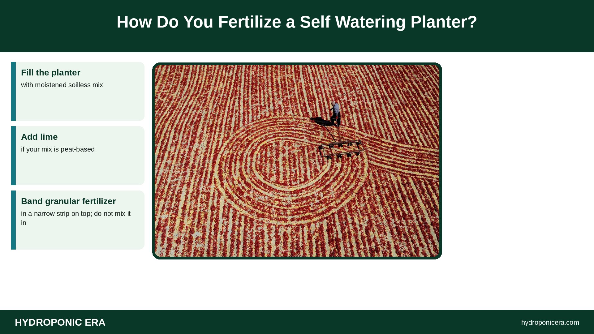 self watering planter — How Do You Fertilize a Self Watering Planter?