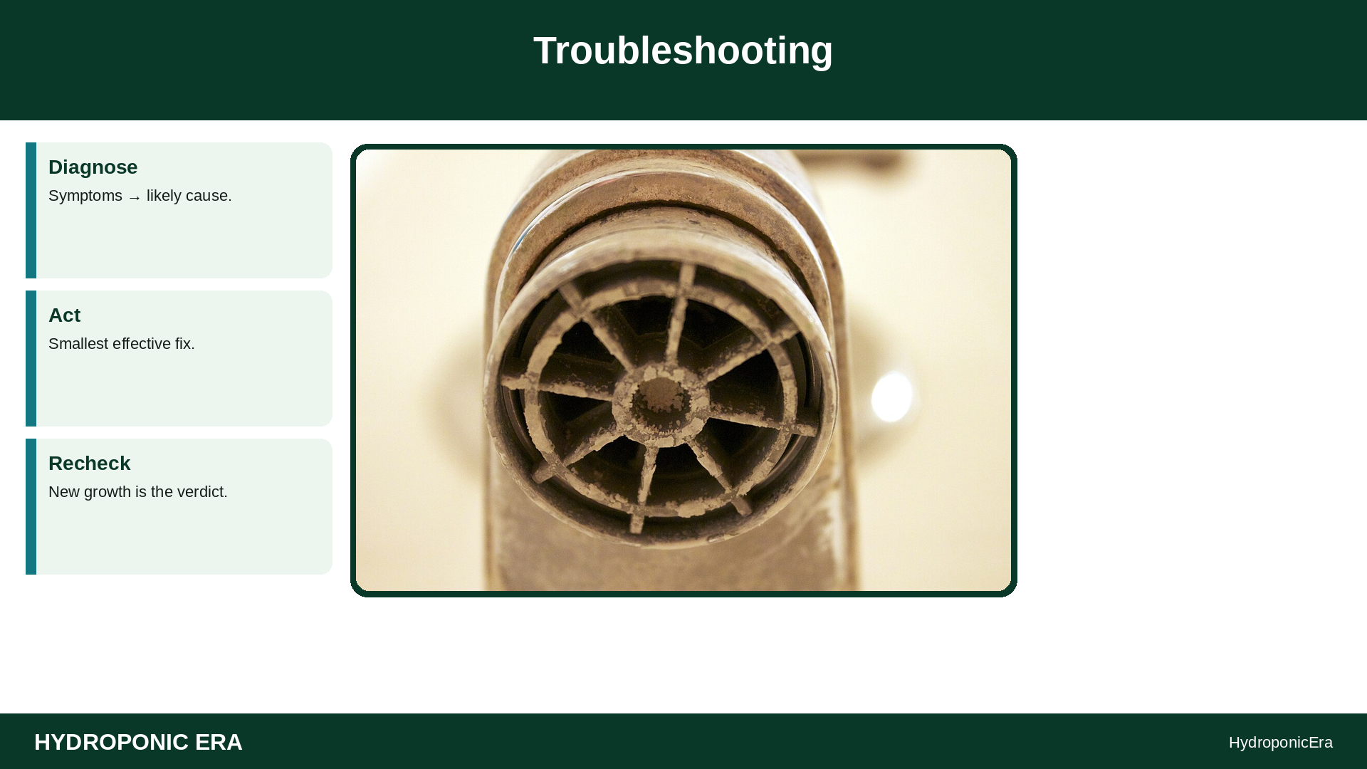 soft vs hard water ops decision tree — Troubleshooting
