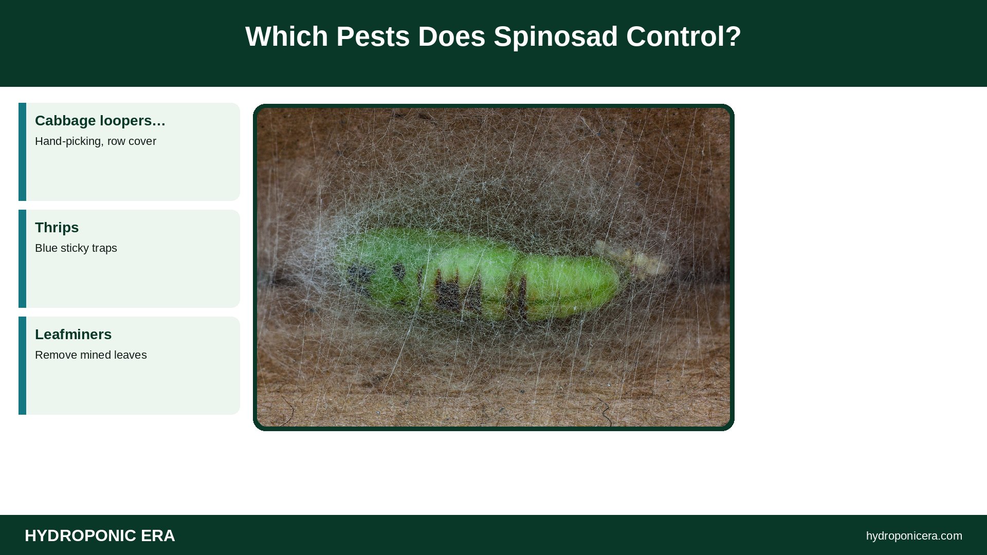spinosad — Which Pests Does Spinosad Control?