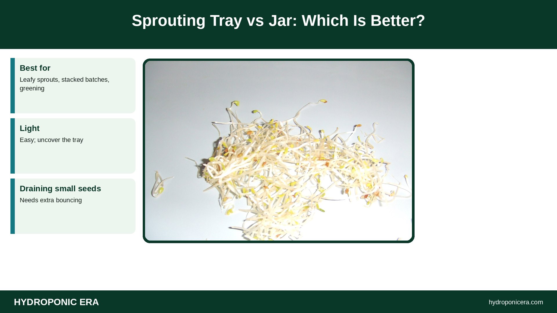 sprouting tray — Sprouting Tray vs Jar: Which Is Better?