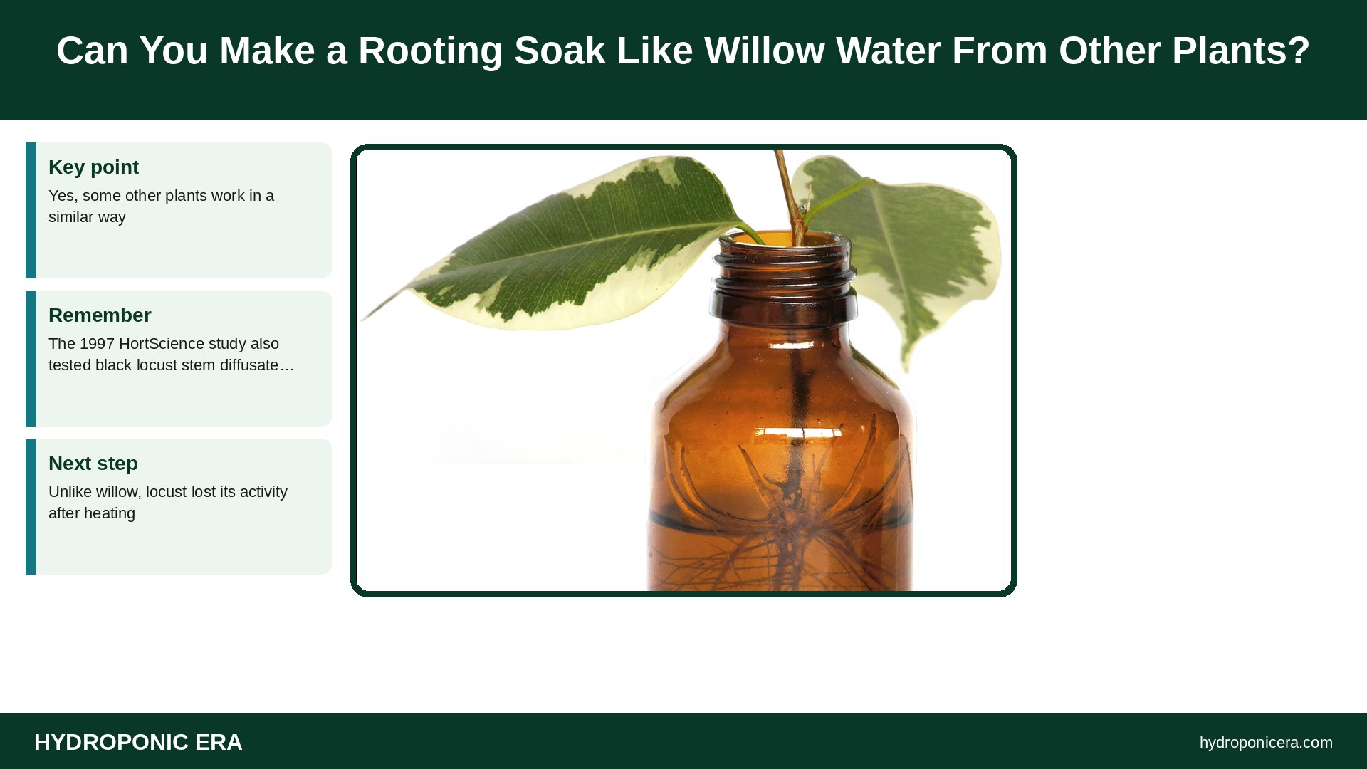 willow water — Can You Make a Rooting Soak Like Willow Water From Other Plants?