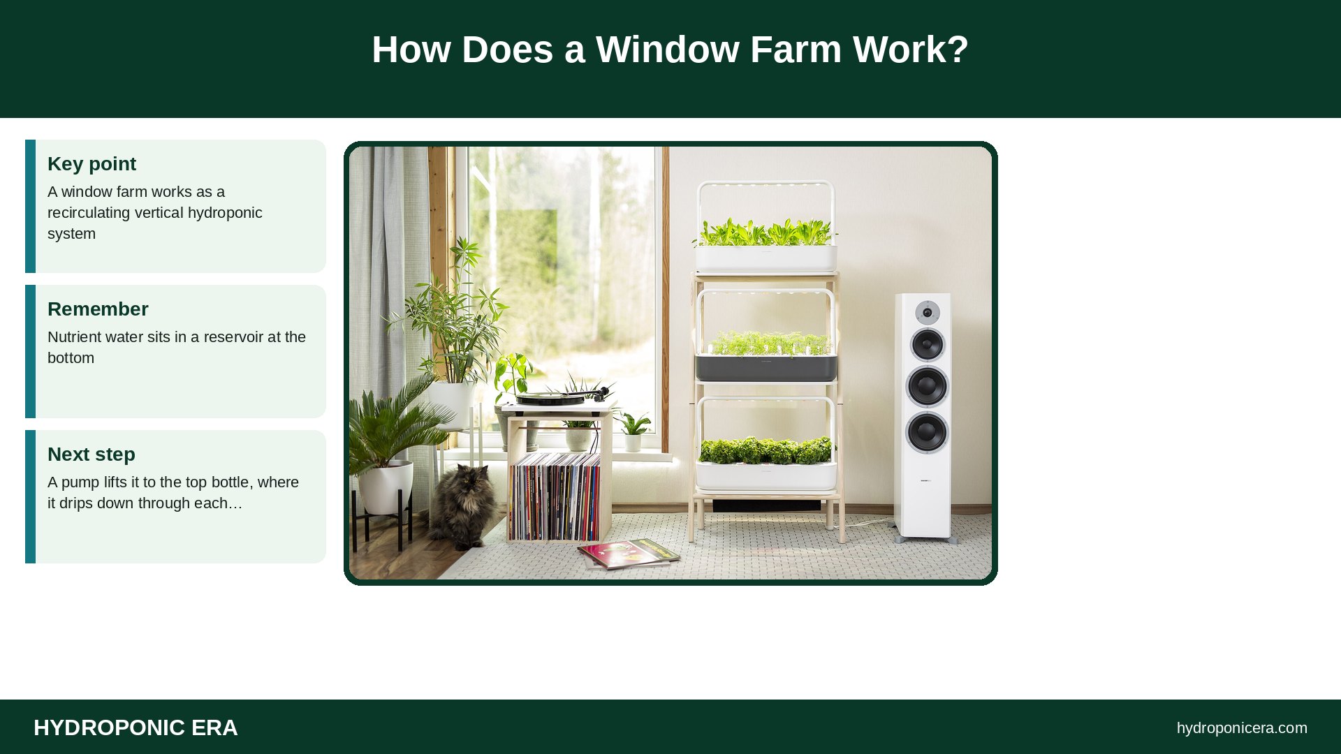 window farm — How Does a Window Farm Work?